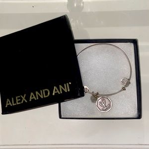Alex and Ani Initial Bracelet